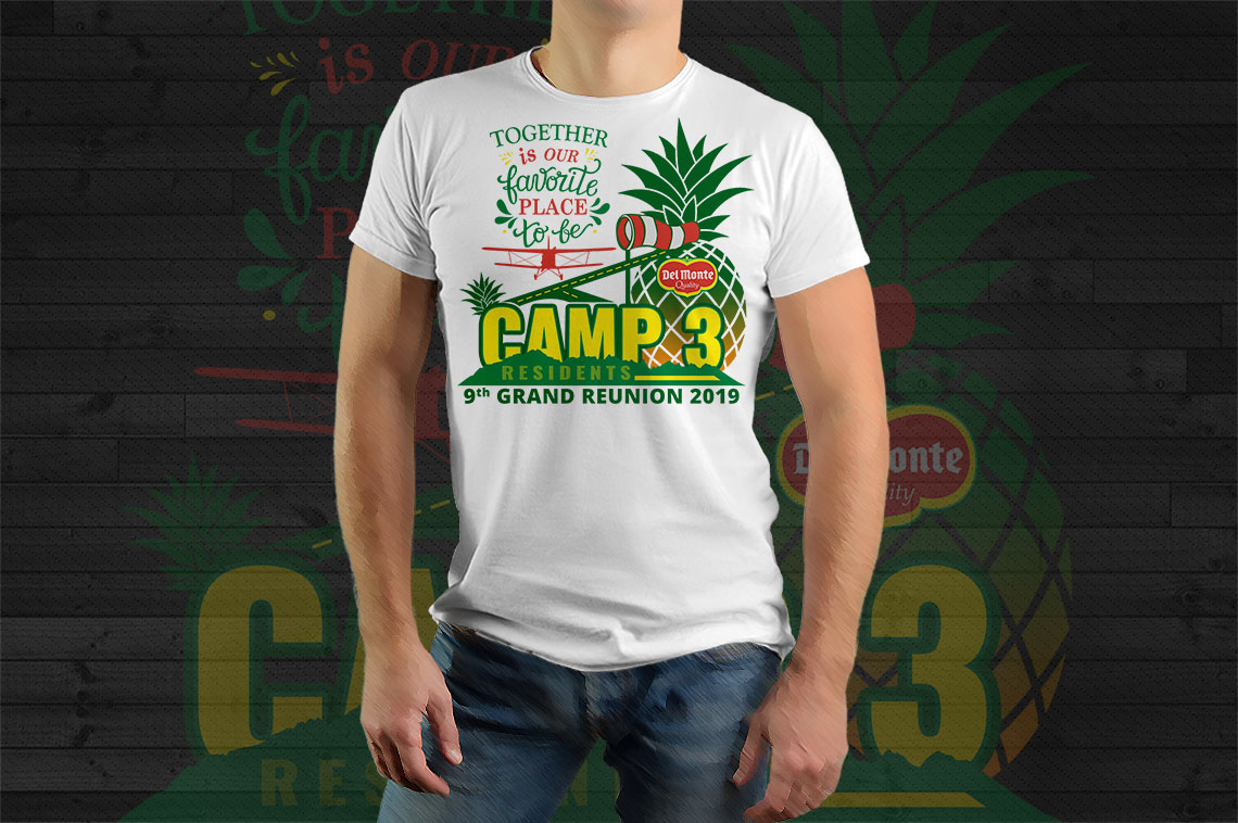 Camp 3 Reunion Shirt Design