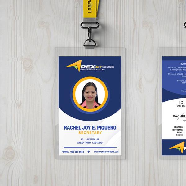 Apexict Solutions Company ID Card