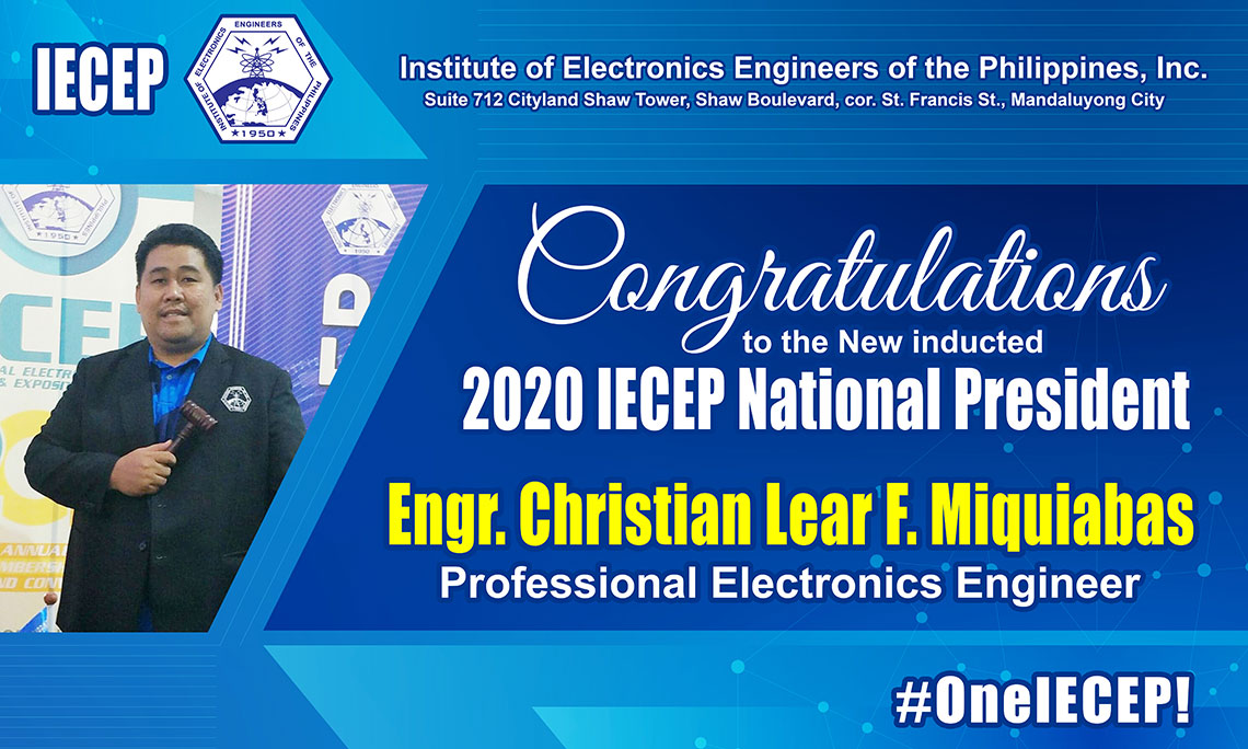 IECEP 2020 President Banner Print