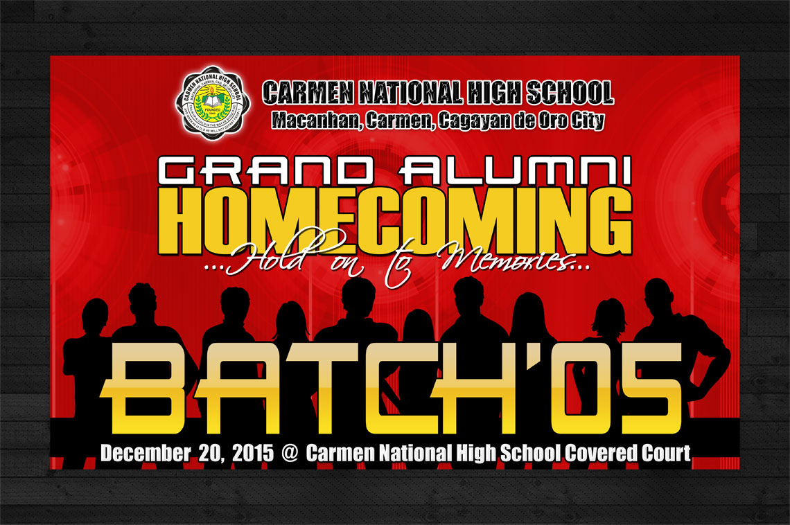 CHNS Batch 2005 Banner Prints