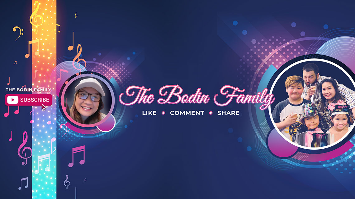 The Bodin Family YouTube Channel Art